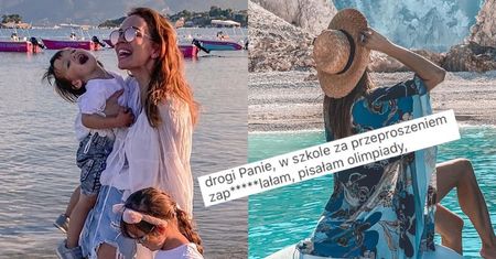 Wzburzona Anna Wendzikowska odpowiada na pytania o finansowanie niekończących się wakacji: "W szkole ZAPIE*DALAŁAM, pisałam olimpiady"