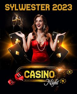 Pomysł na Sylwestra 2023 - Bal Sylwestrowy Casino Night w Hotelu Boss