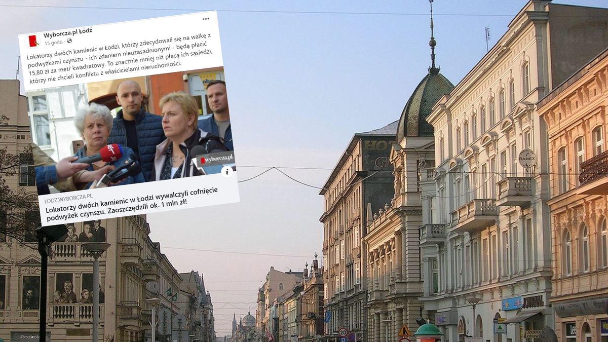 Mieszkańcy Łodzi wywalczyli niższe czynsze