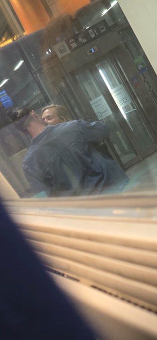 Tak wyglądało spotkanie Agnieszki Kaczorowskiej z dźwiękowcem