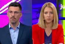 Witold Tabaka i Joanna Pinkwart, fot. TVP Info i Kanał Zero