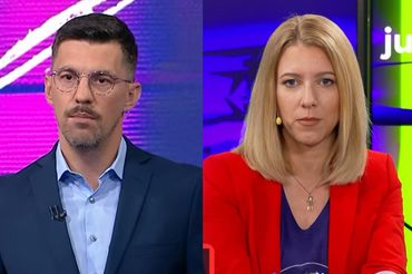 Witold Tabaka i Joanna Pinkwart, fot. TVP Info i Kanał Zero