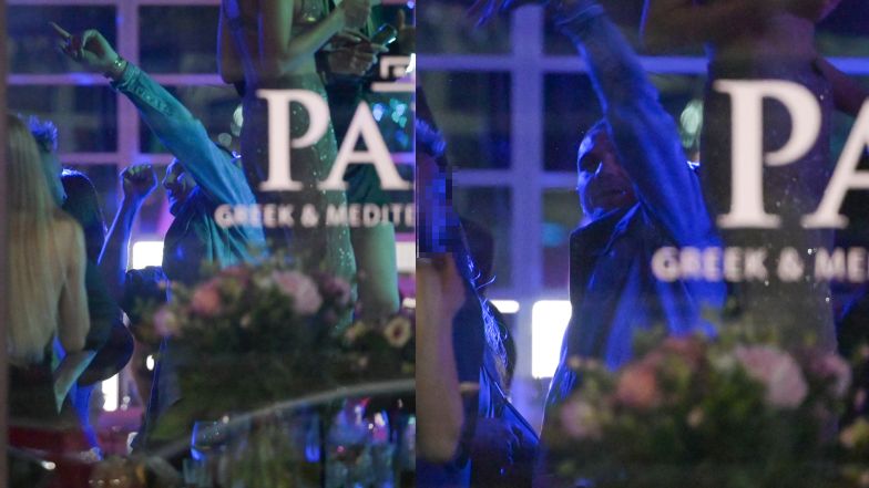 Piłkarze Legii imprezują na mieście. Spotkali Fernando Santosa