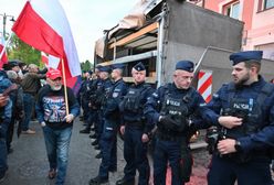 Debata w Końskich. Incydenty i interwencja policji