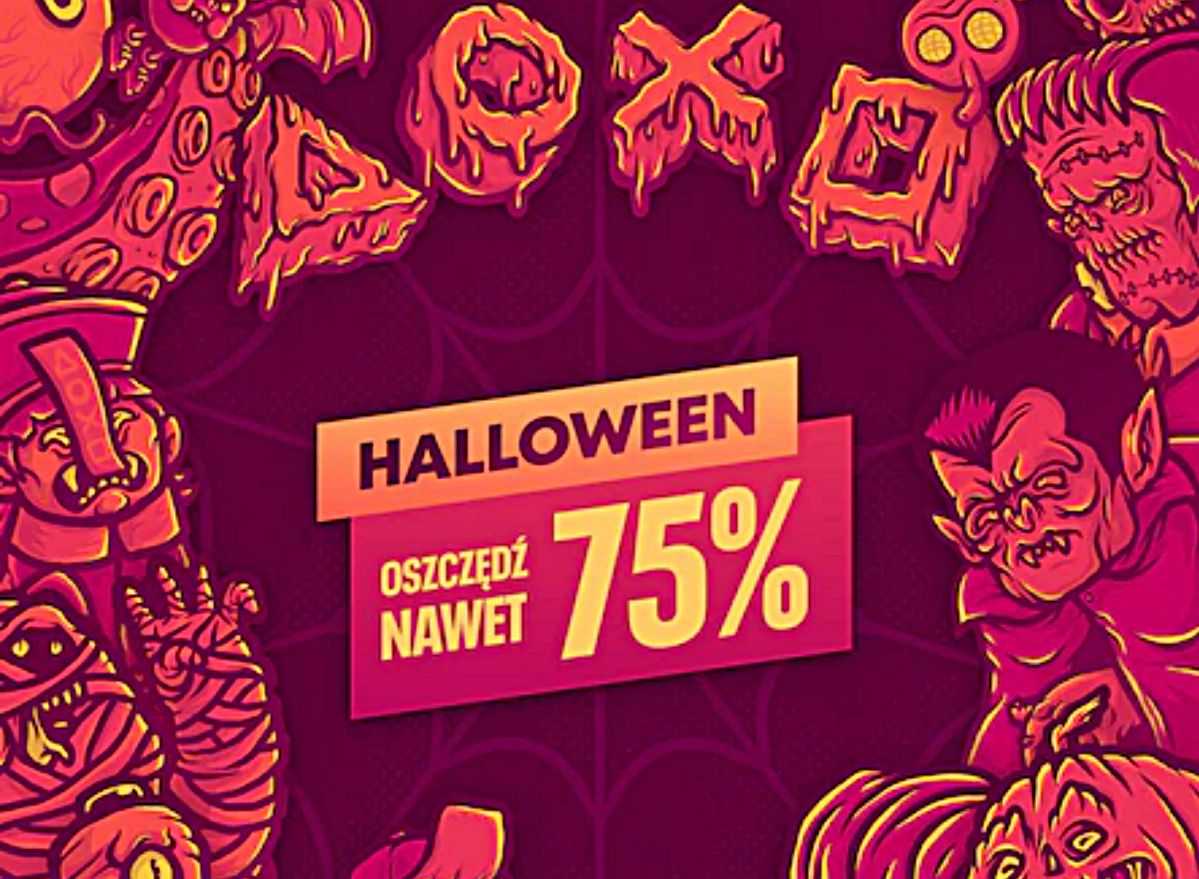 PS Store wyprzedaż Halloween