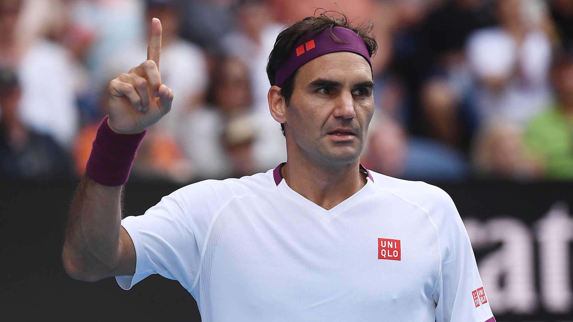 Roger Federer dwadzieścia razy w karierze zwyciężał turnieje wielkoszlemowe.