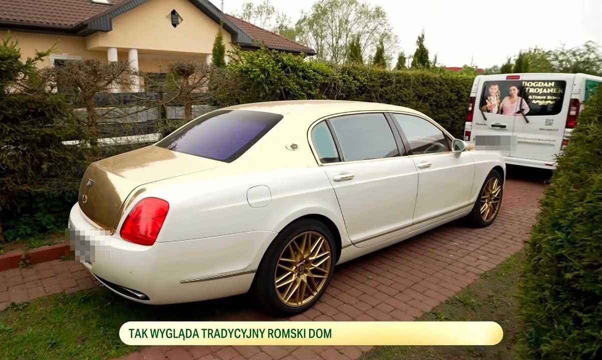 Bogdan Trojanek pochwalił się willą i autem