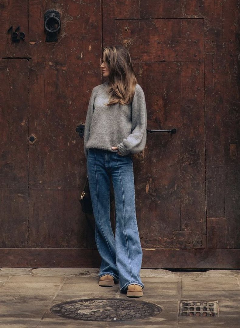 Anna Lewandowska w jeansach ze szwem
