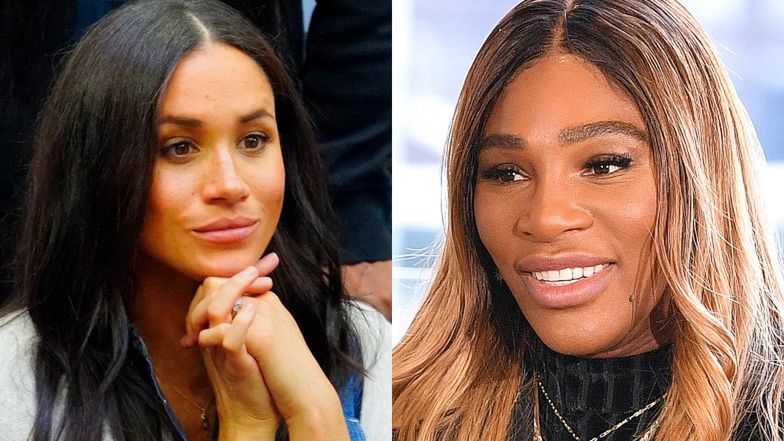 Zakłopotana Serena Williams "sprytnie" unika odpowiedzi na pytania o Meghan Markle: "NIE ZNAM JEJ"