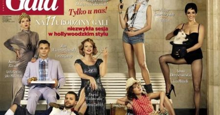 Przebrali się na okładkę "Gali"... (FOTO)