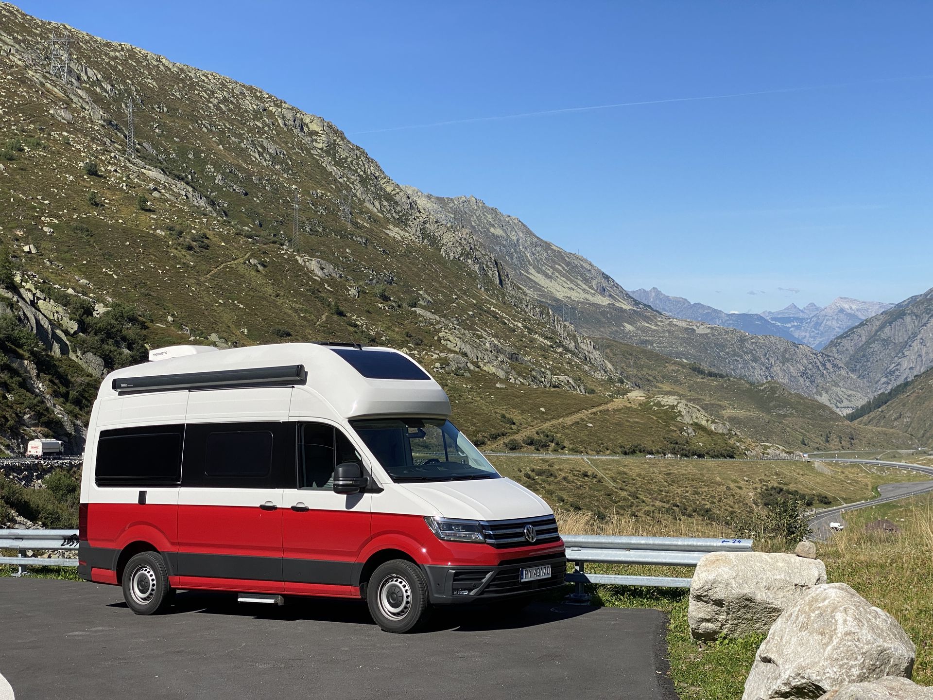 Podróż kamperem po Szwajcarii – Gotthardpass