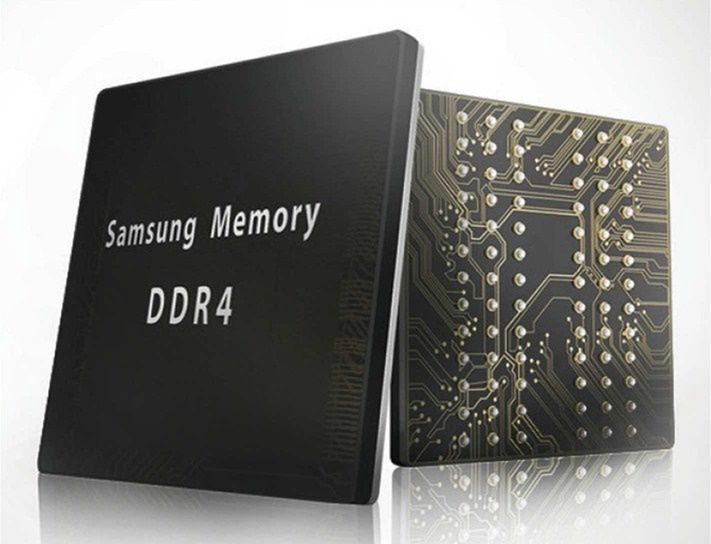 Kości pamięci DDR4 Samsunga
