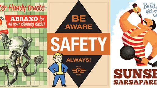 Postapokaliptyczne postery z Fallouta 1