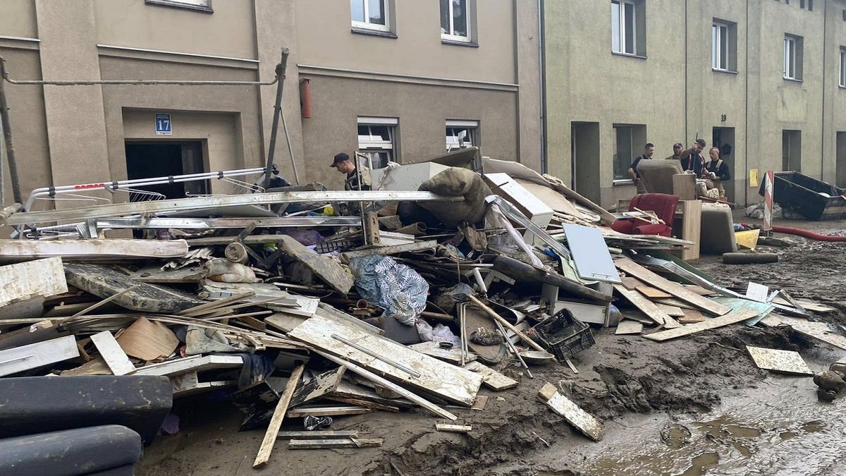 Powiat nyski został dotknięty powodzią we wrześniu.