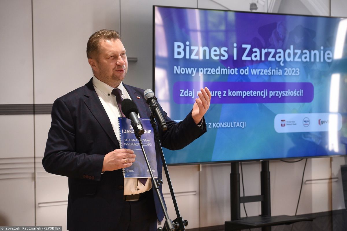 Przemysław Czarnek zapowiedział wprowadzenie nowego przedmiotu do szkół ponadpodstawowych