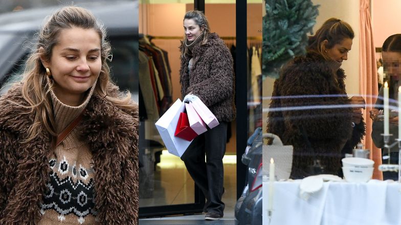 Małgorzata Socha buszuje po butikach