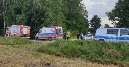 Wypalał trawy, stracił panowanie nad ogniem. Tragedia pod Płońskiem