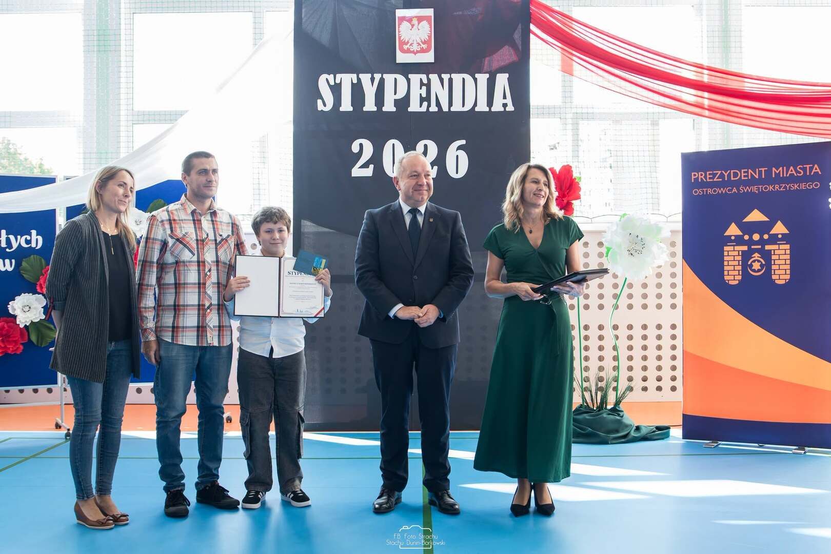 Młode talenty nagrodzone przez Prezydenta.