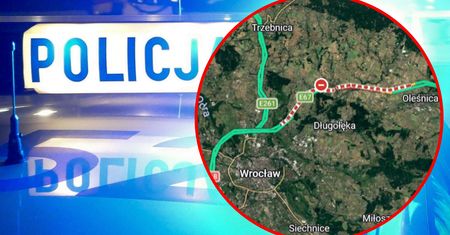 Śmiertelny wypadek na S8 koło Oleśnicy