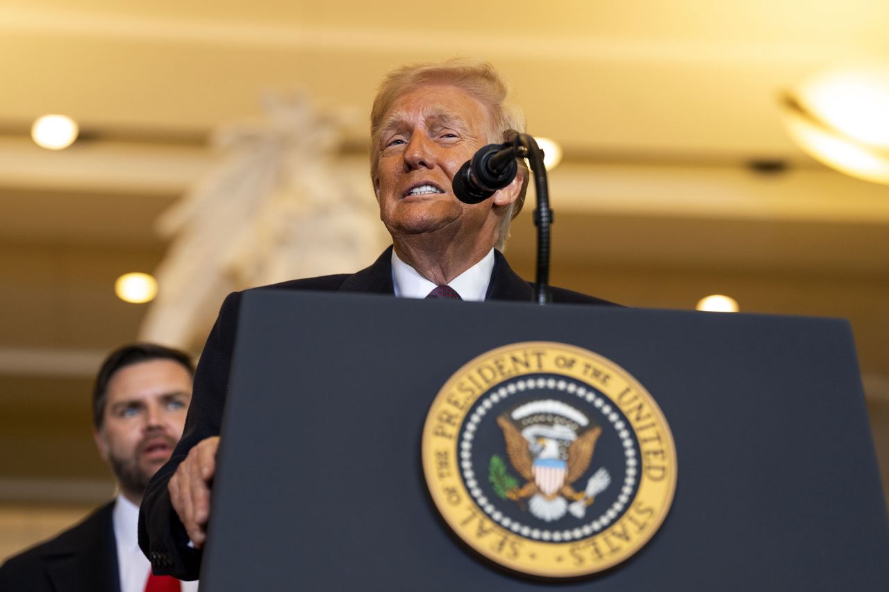 O tym Trump nie wspomniał ani słowem. "Trochę zasmucające"