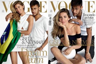 Gisele Bundchen i Neymar w brazylijskim "Vogue'u!" (FOTO)