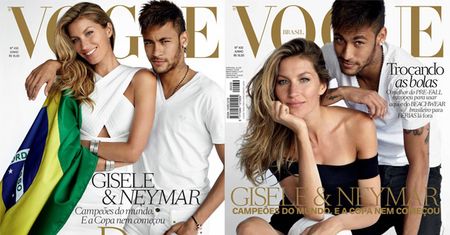 Gisele Bundchen i Neymar w brazylijskim "Vogue'u!" (FOTO)