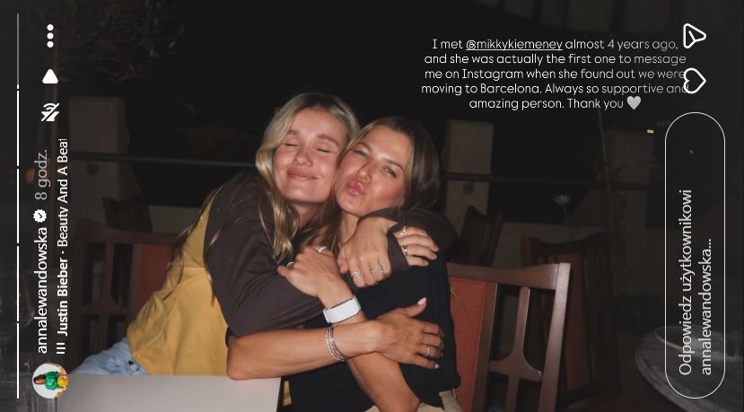 Anna Lewandowska, Mikky de Jong