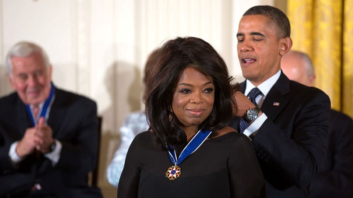 Oprah Winfrey i Barack Obama 