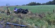 Czołowe zderzenie na DK 62. Droga całkowicie zablokowana!