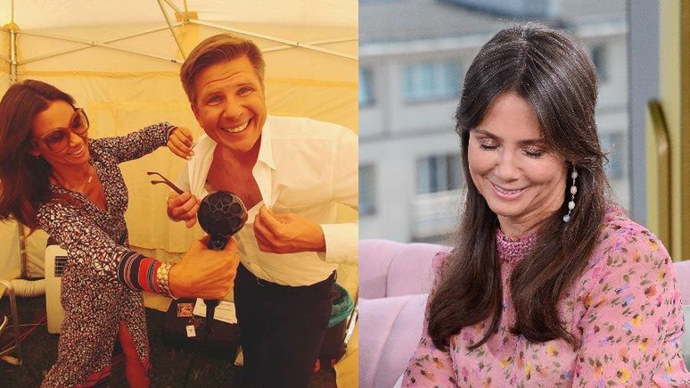 Filip Chajzer żegna Kingę Rusin