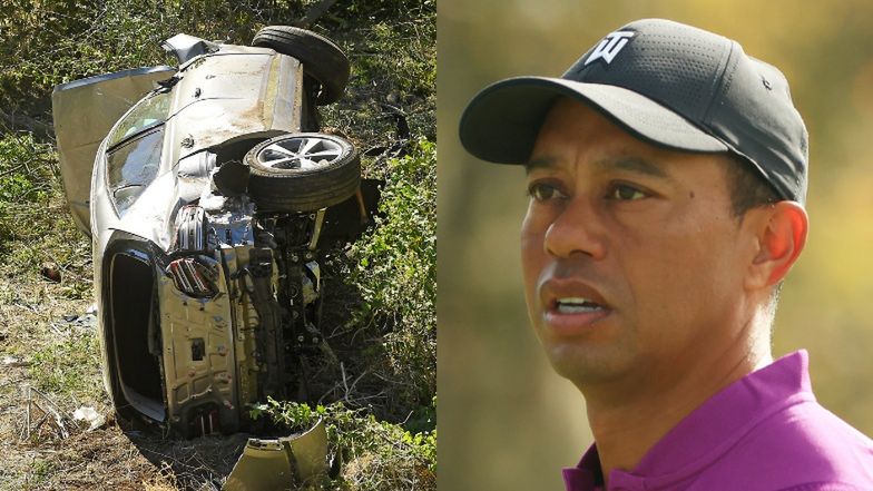 Tiger Woods miał poważny wypadek samochodowy