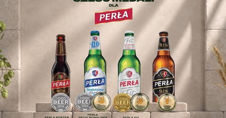 Złoto, srebro i brąz dla browaru z Lublina. Perła rozbiła bank na prestiżowych konkursach!