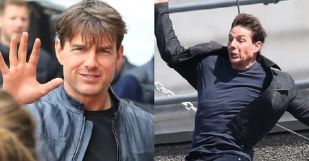 Tom Cruise miał wypadek na planie "Mission: Impossible 6"! "Źle wymierzył skok i zderzył się ze ścianą" (ZDJĘCIA)