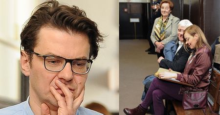 Poważny Marcin Kwaśny na kolejnej rozprawie rozwodowej (ZDJĘCIA)