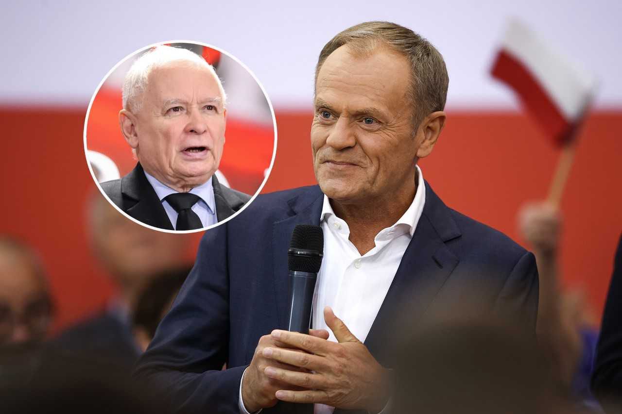 Donald Tusk i Jarosław Kaczyński