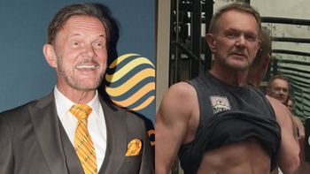 64-letni Cezary Pazura pręży umięśnioną klatę przed lustrem (FOTO)