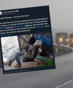 15-latek bohaterem. Zniszczył Rosjanom kolumnę