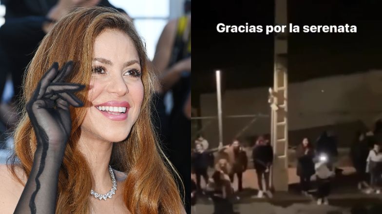 Fani śpiewają przed domem Shakiry. Wokalistka pochwaliła się nagraniem