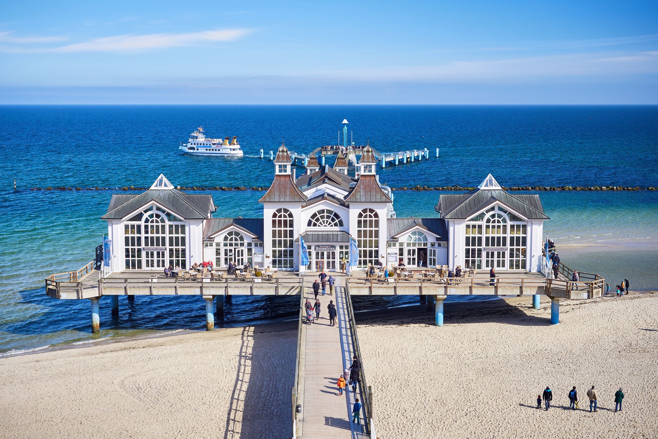 Sellin to słynny kurort na Rugii