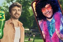 Maciej Musiał i Tomasz Karolak reklamują napoje Zbyszko