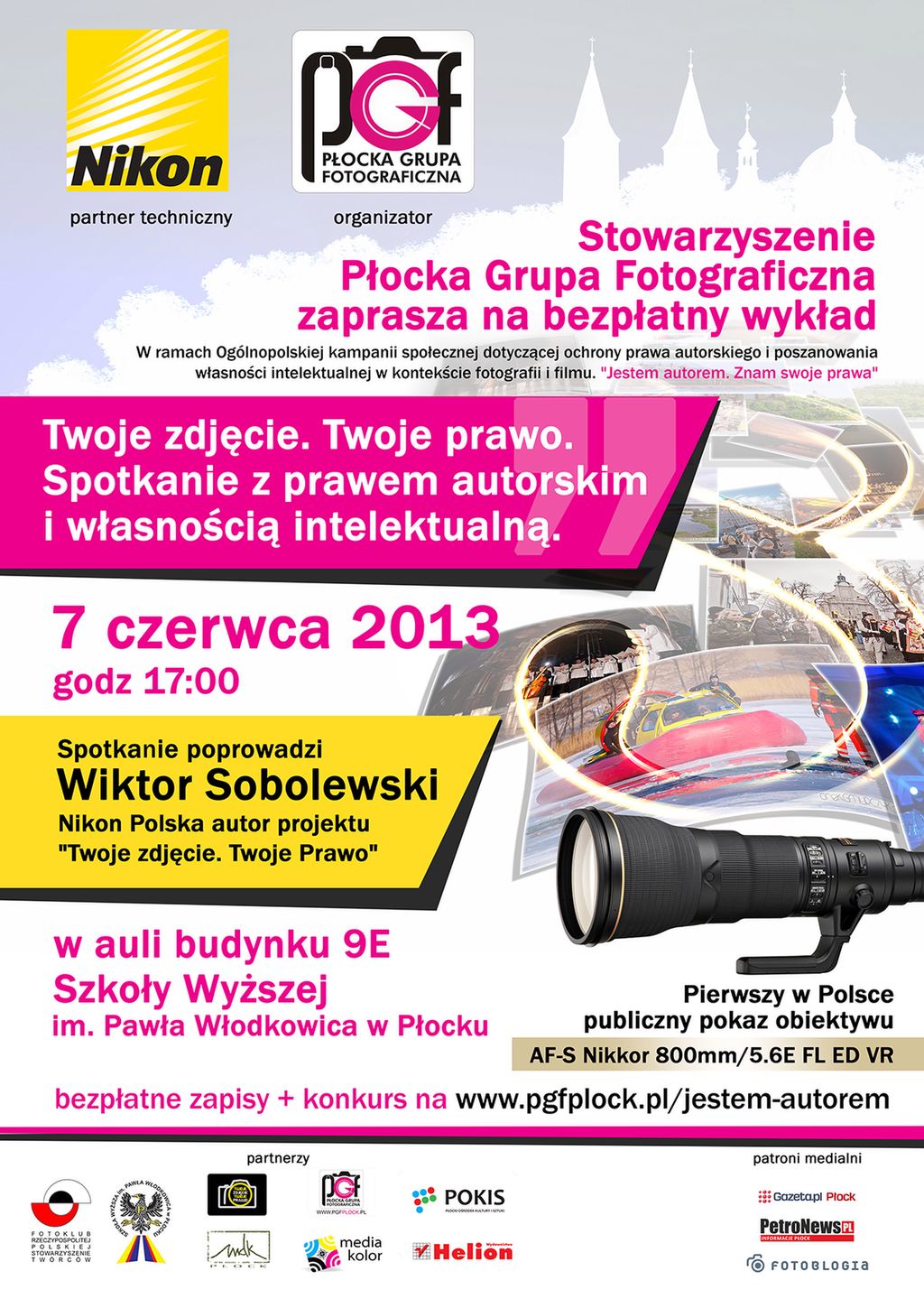Fotografujesz? Znaj swoje prawa! Zapraszamy na spotkanie z ekspertem 2