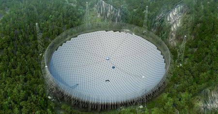 500-metrowy radioteleskop FAST w Chinach już działa