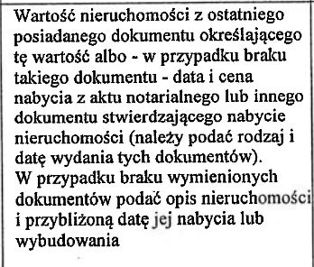 Kontrowersyjny zapis w oświadczeniu majątkowym