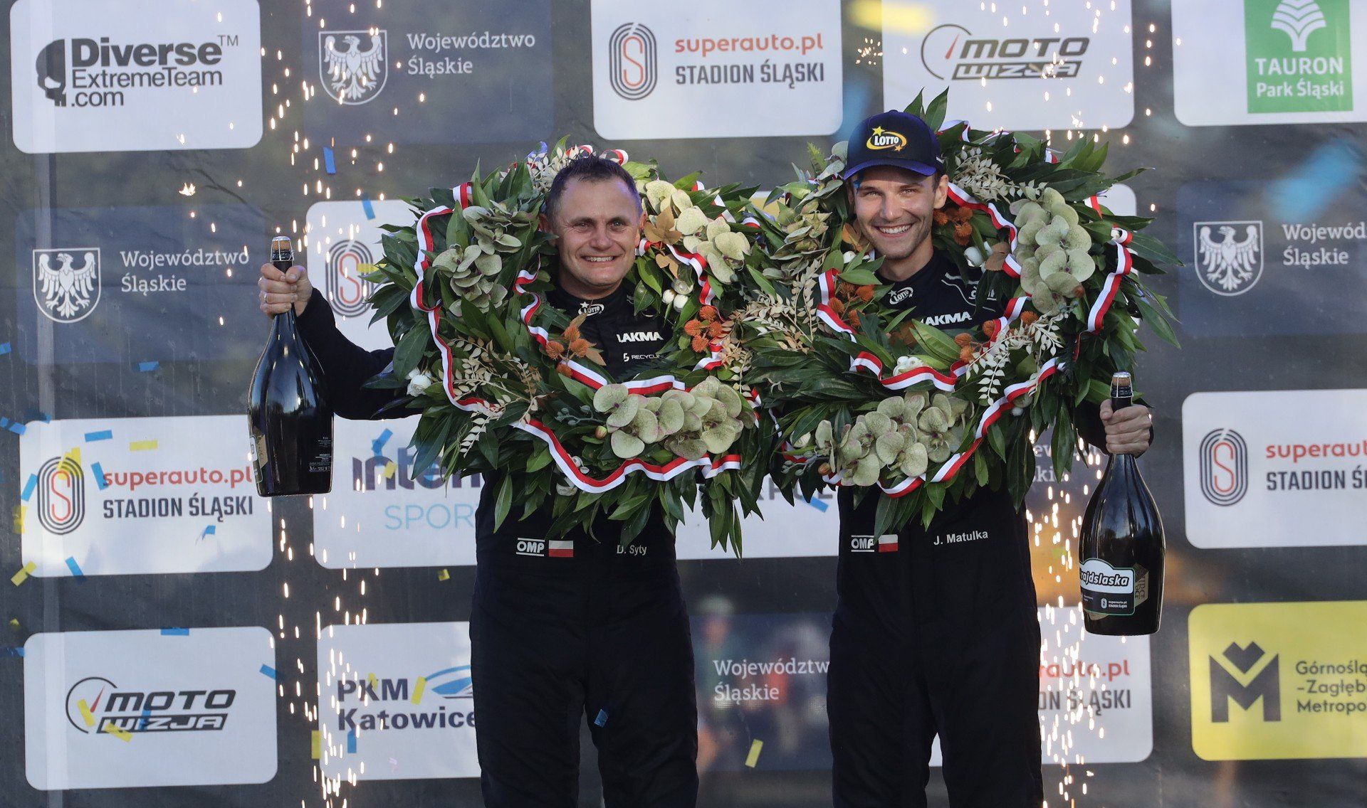 21.09.2025 r. Ceremonia mety Rajdu Śląska przy Superauto.pl Stadionie Śląskim.
