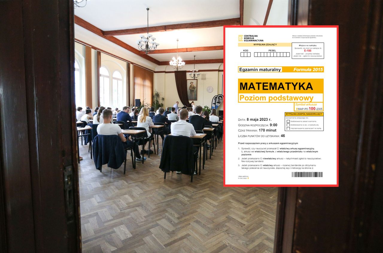 Matura 2024. Matematyka. ARKUSZE CKE + ZADANIA. Stara formuła 2015