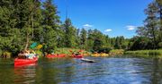Bojanów: Wyprawa kajakarzy rzeką Łęg