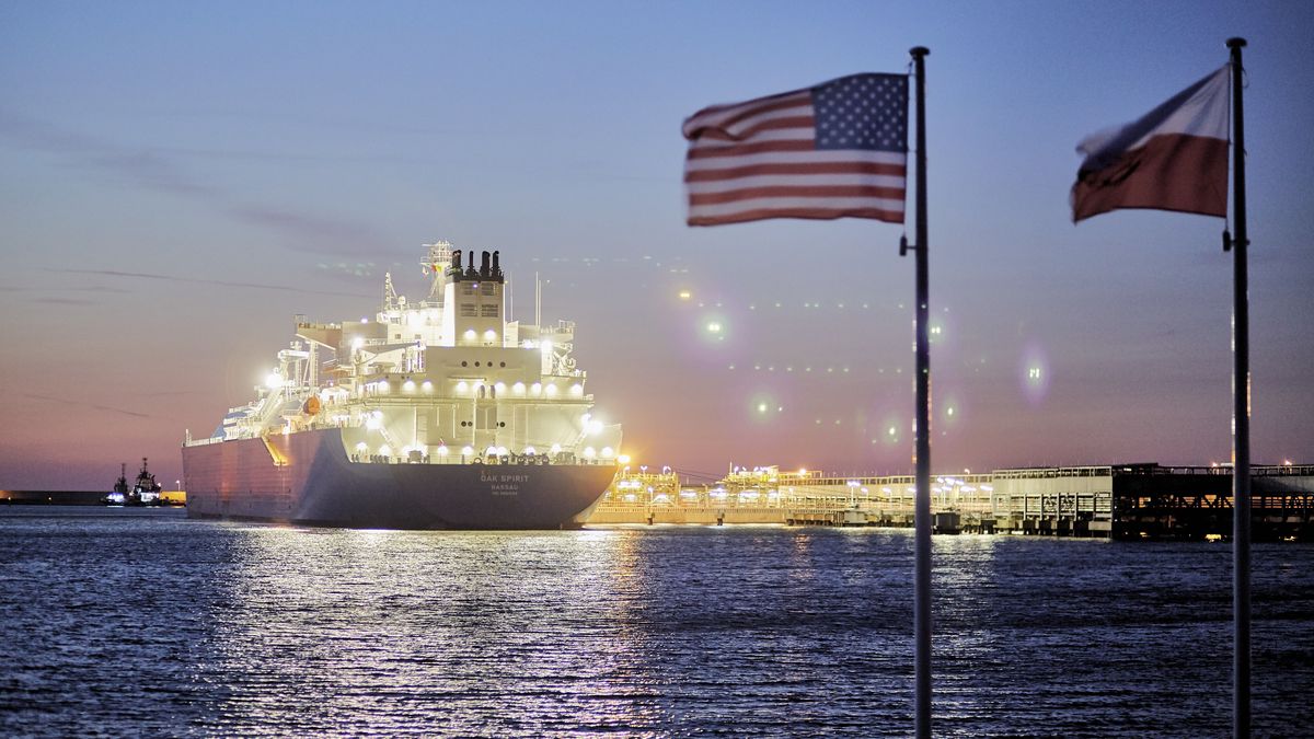Dostawa LNG z USA do gazoportu w Świnoujściu