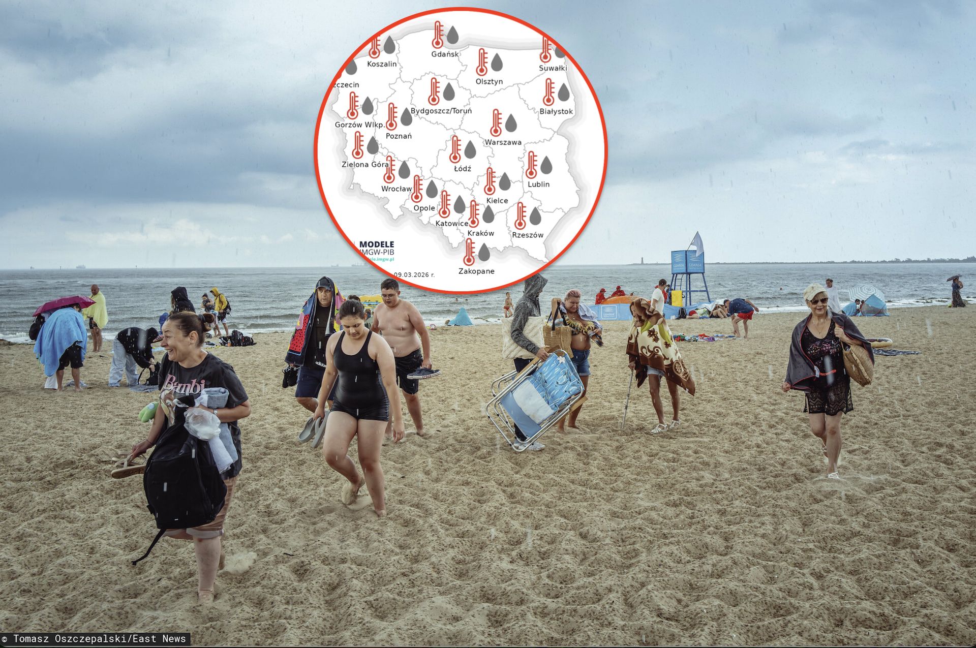 Czeka nas pogodowy rollercoaster. Aura da się we znaki