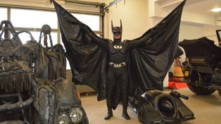 Toruń: Miastoma swojego Batmana. Za maską kryje się niezwykła historia