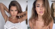 Natalia Siwiec wygina się i stroi ponętne miny w pudrowym bikini, a fani komplementują: "HOT"